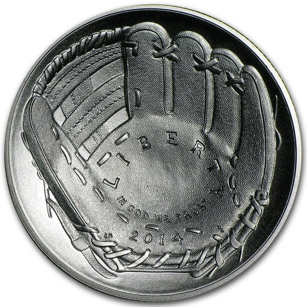 2014 National Baseball Hall of Fame BU HALF DOLLAR US Mint Clad UNC Coin Box COA